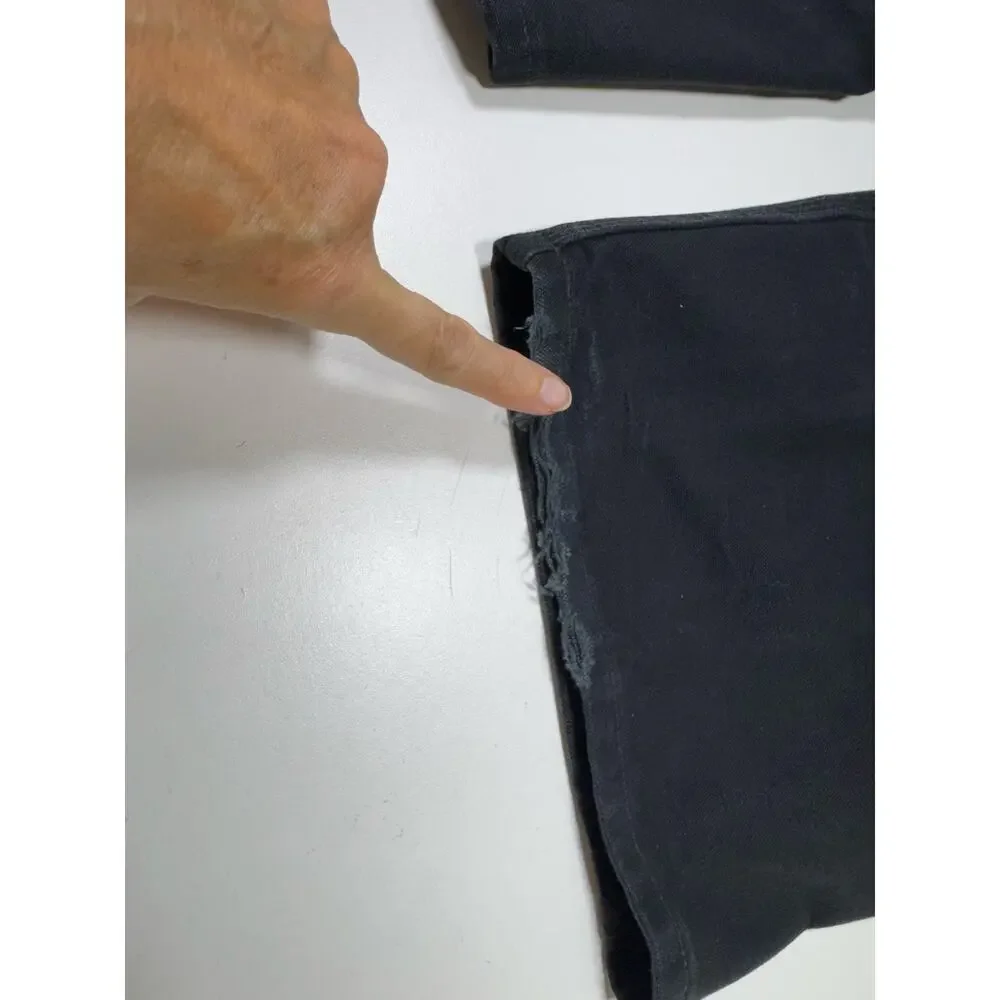 Carhartt Men’s Duck Canvas Black Pants Sz 50X30 B11-BlK Loose Original Fit